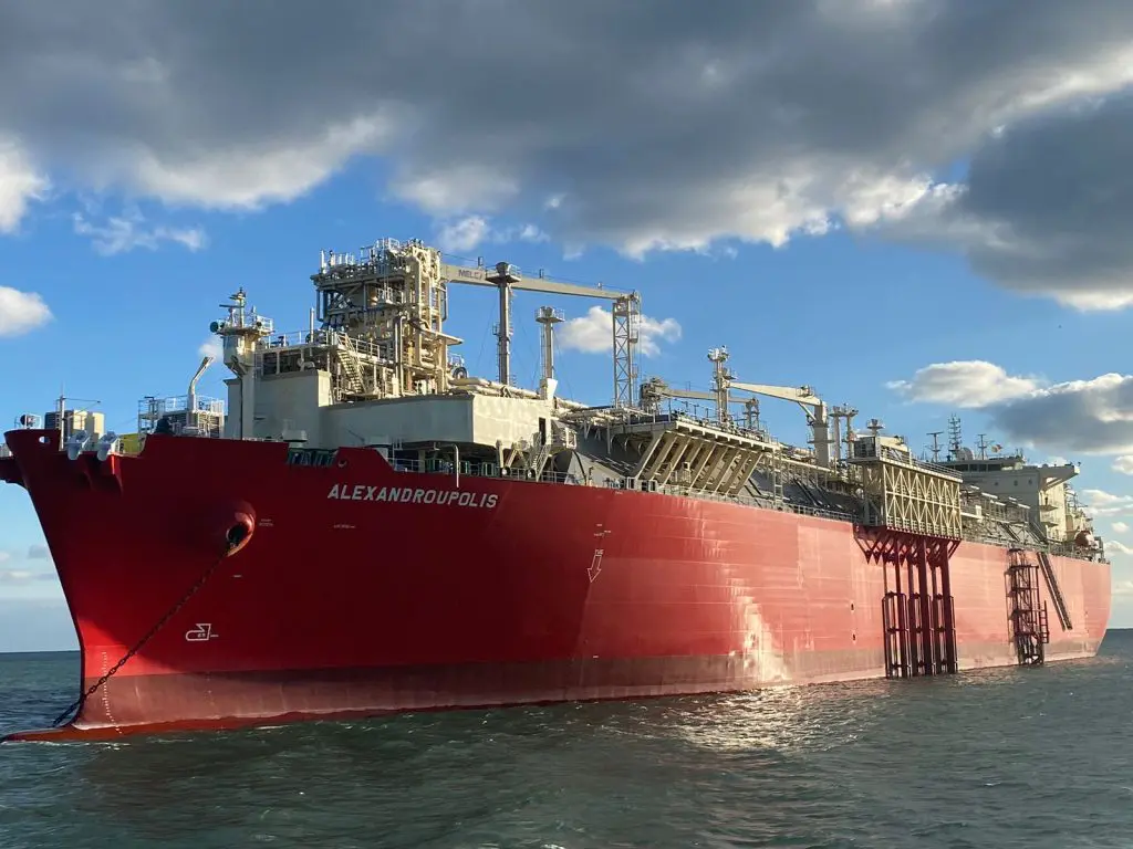 Greece's first FSRU arrives in Alexandroupolis