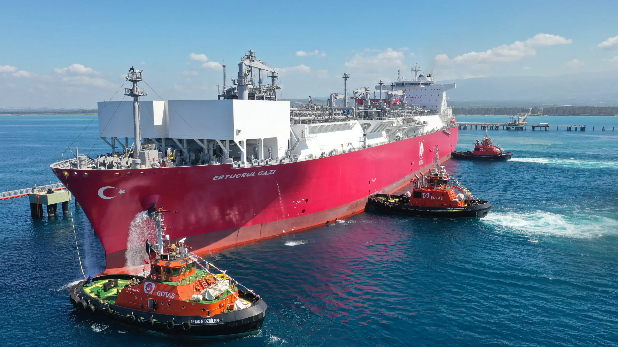 Turkish and UK terminals remain top destinations for US LNG cargoes