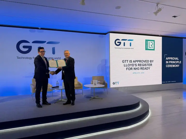 GTT gets LR OK for Mark III's ammonia-ready notation
