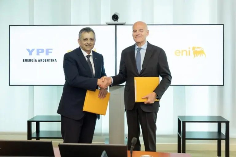 Italy's Eni to join YPF's Argentina LNG project