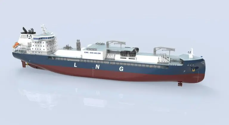 CIMC SOE kicks off work on Avenir LNG bunkering vessel