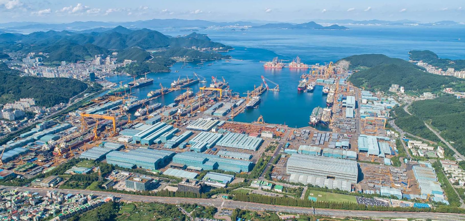 DSME yard (Image: DSME)