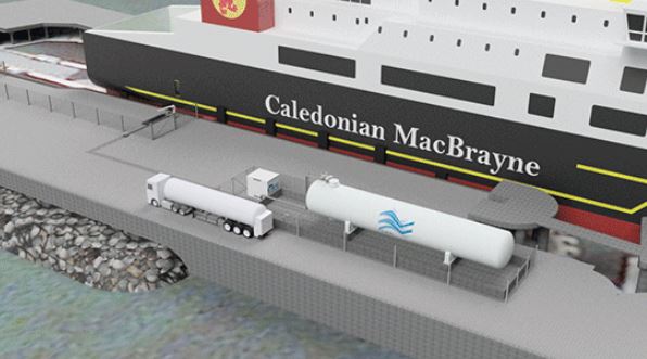 KC LNG to build bunkering facilities for CMAL