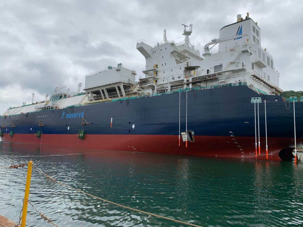 Samsung launches Minerva's LNG newbuild