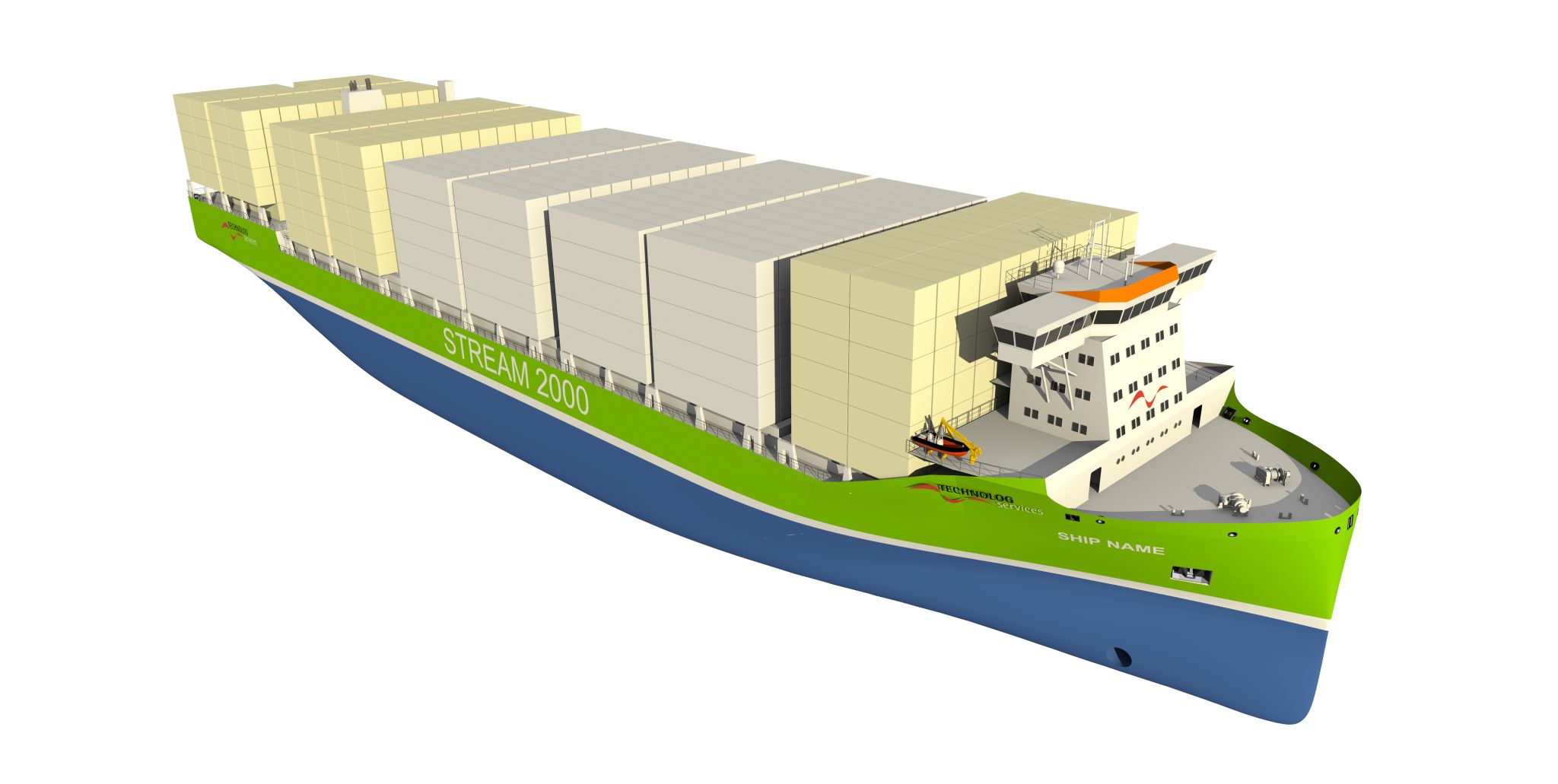 German trio develops new LNG-powered feeder design