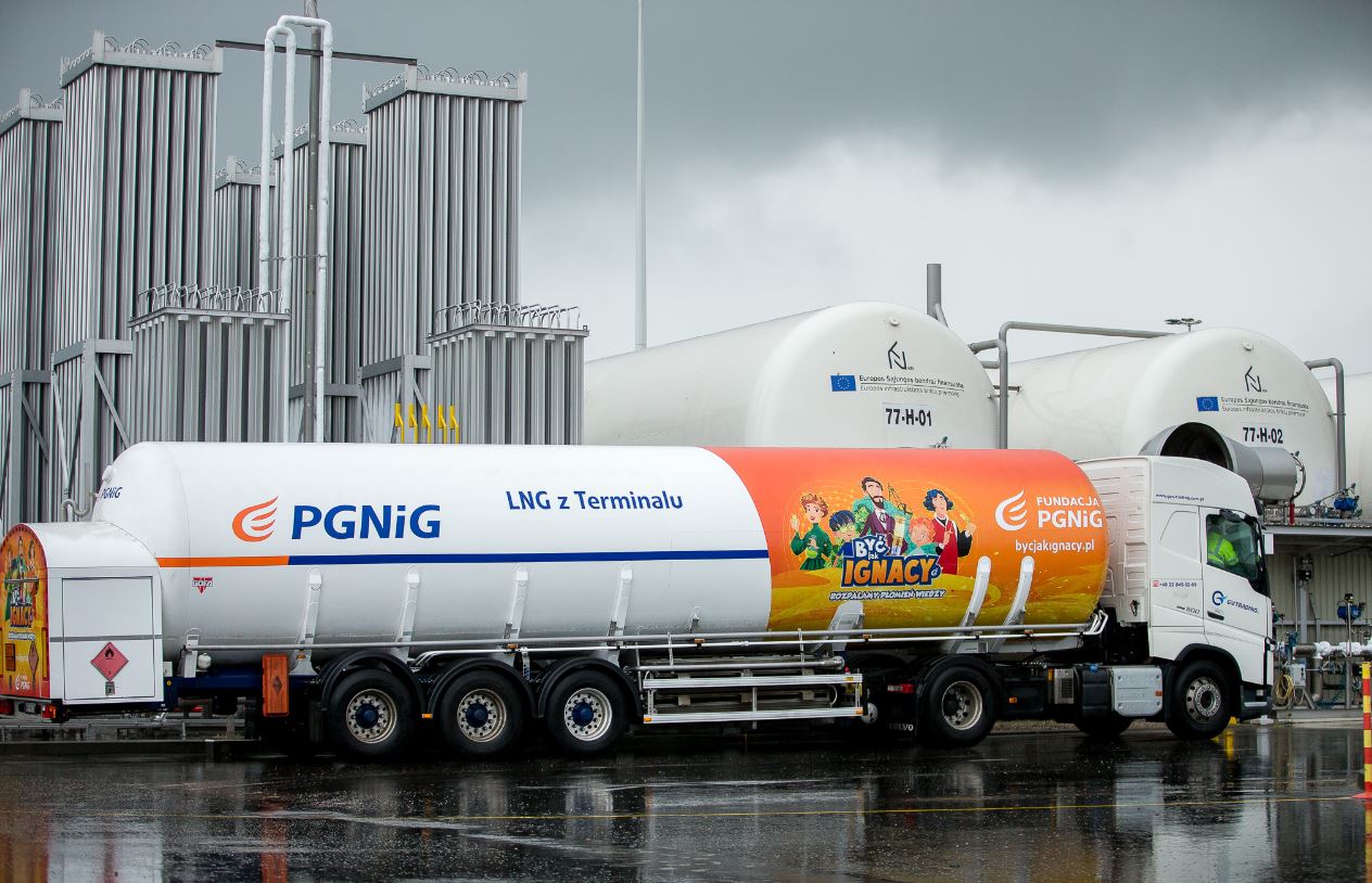 Poland’s PGNiG in Lithuanian LNG trucking milestone