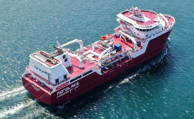 Tersan delivers first Nordlaks LNG-powered fish carrier