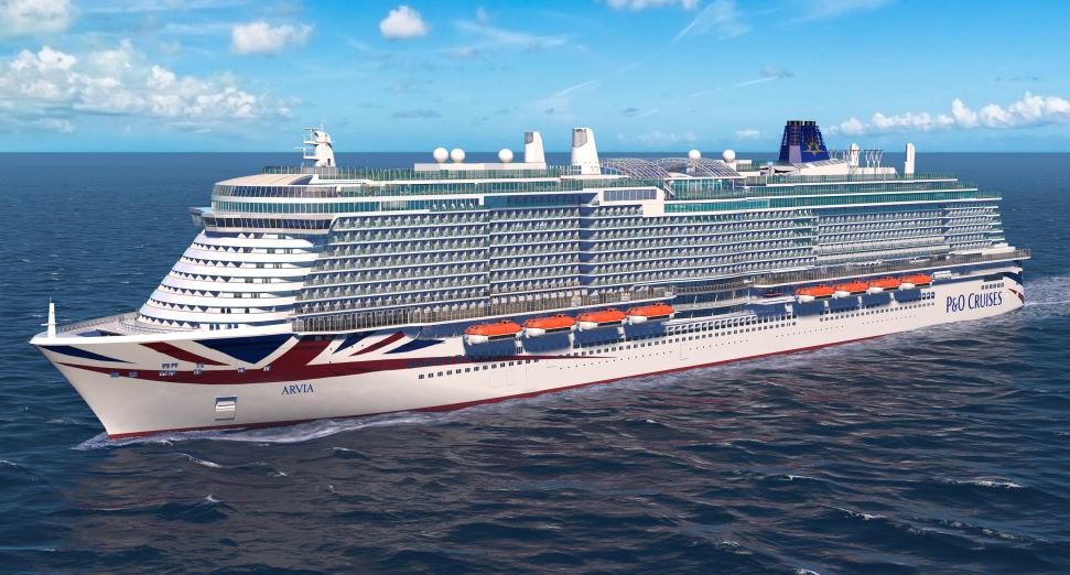 Work progresses on second LNG-powered newbuild for P&O Cruises
