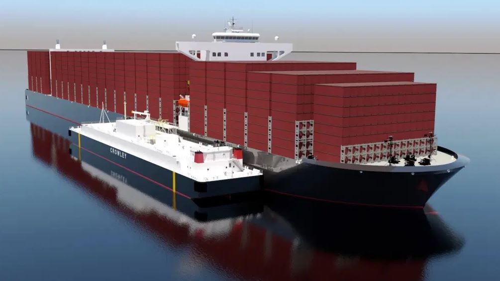 Crowley, Shell ink deal for new US LNG bunkering barge