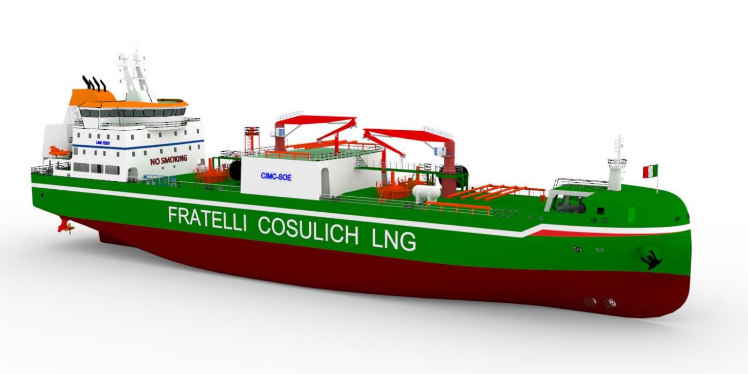 Italy’s Fratelli Cosulich poised to order second LNG bunkering ship in China