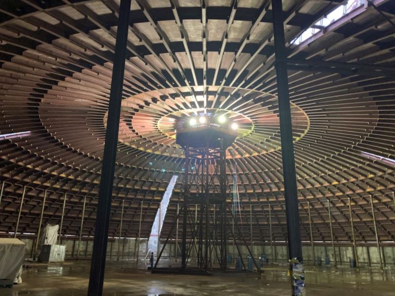 TGE, PORR to raise roof on Polish LNG tank