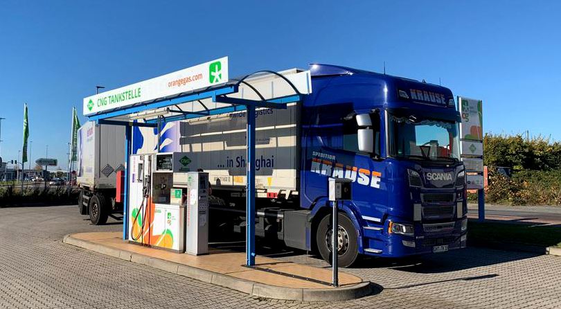 Snam, OrangeGas to build bio-LCNG refueling station in Germany