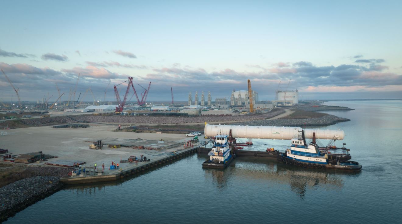 Construction progresses on Golden Pass LNG export terminal