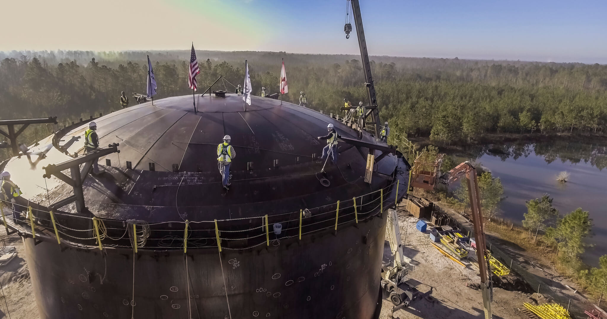 Matrix nets contract for US LNG peak shaving facility