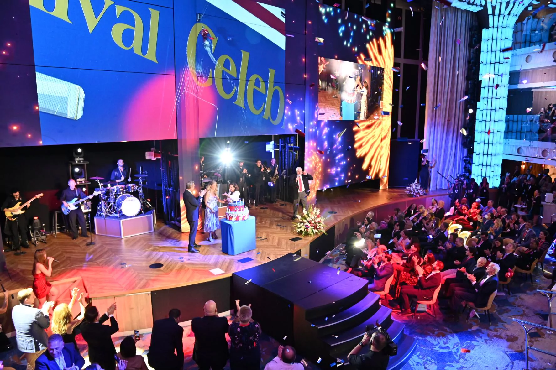 LNG-powered Carnival Celebration christened in Miami