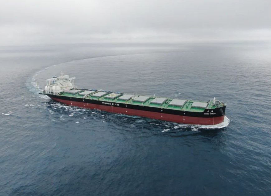 SWS delivers second LNG-powered bulker to U-Ming and Anglo American