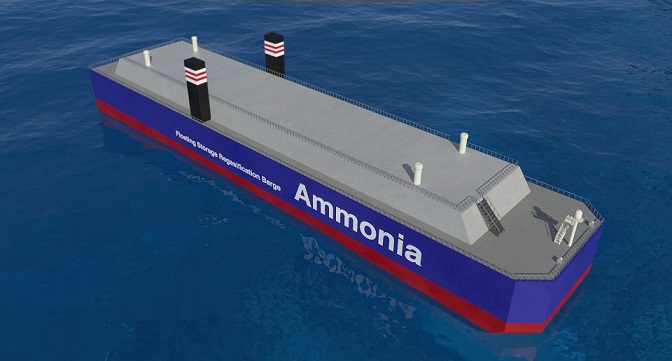 NYK and partners win ClassNK OK for ammonia FSRB