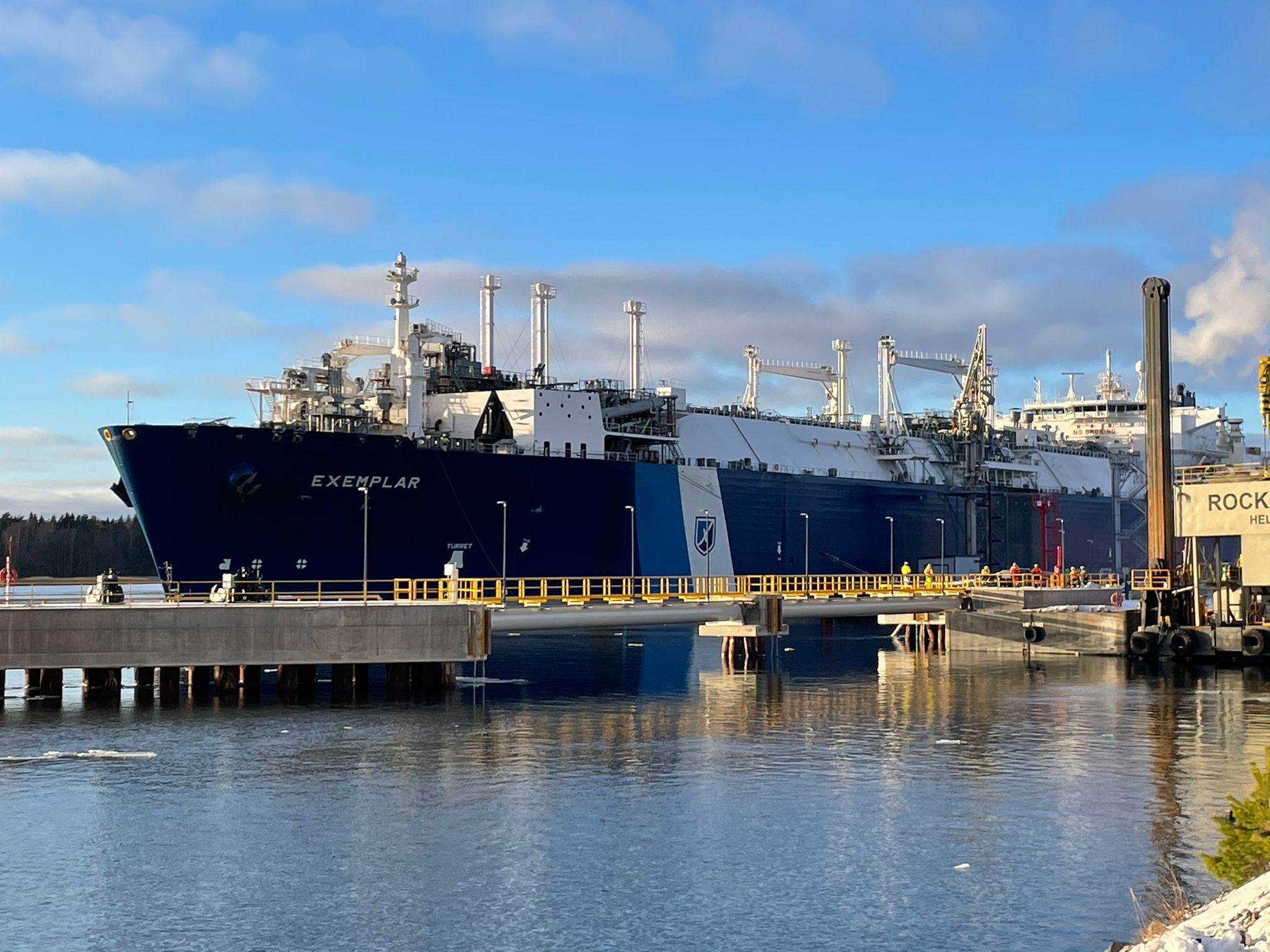 Finland’s Gasgrid gets OK to launch Inkoo FSRU reloading service