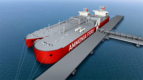 Japan’s MOL wins ClassNK OK for ammonia FSRU