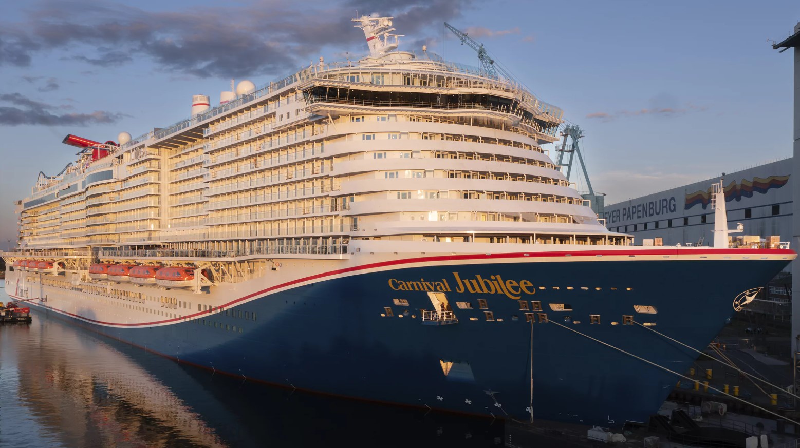 Meyer Werft delivers LNG-fueled Carnival Jubilee