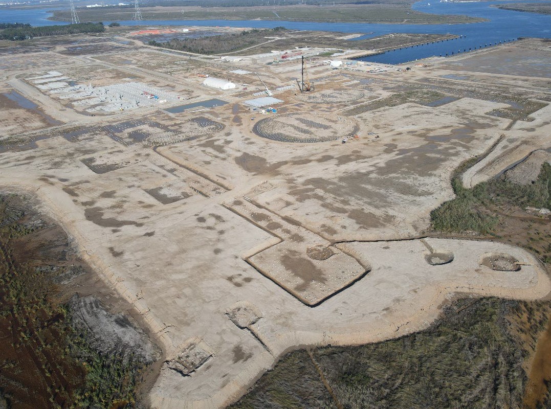 Tellurian provides update on Driftwood LNG construction