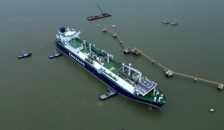 FSRU arrives at NFE's Barcarena terminal in Brazil