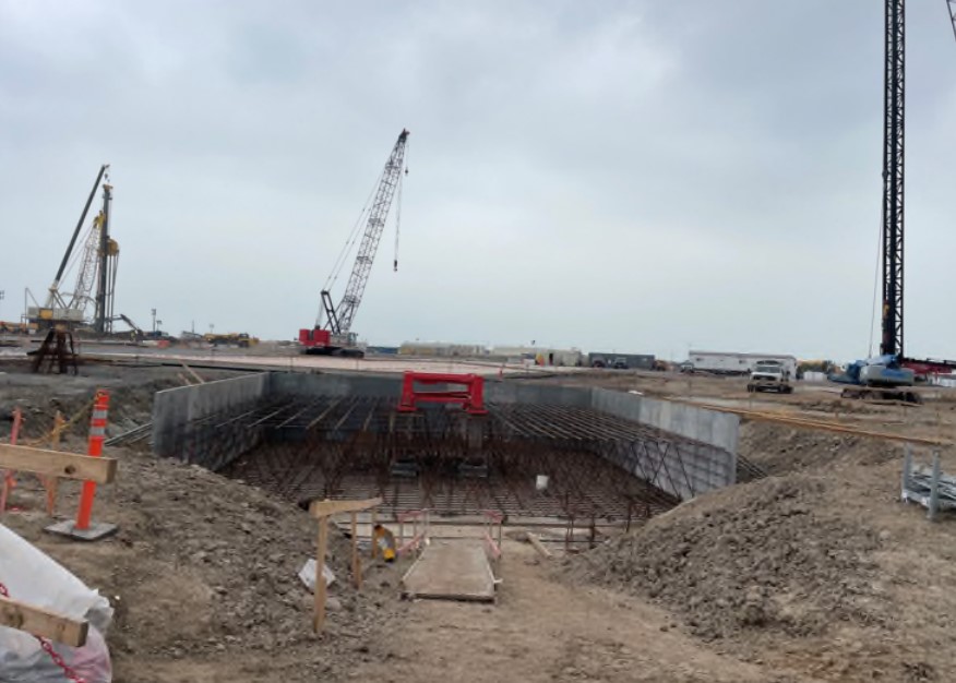 Work progresses on NextDecade's Rio Grande LNG export plant in Texas