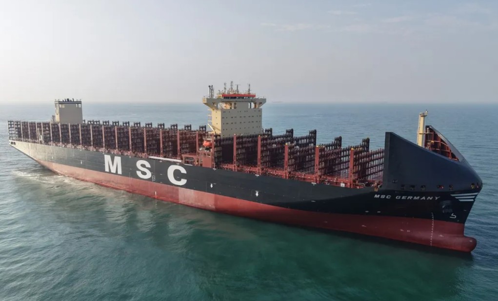 LNG-powered MSC Germany delivered in China