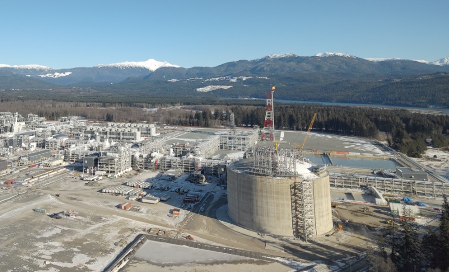 Shell's LNG Canada nears first LNG