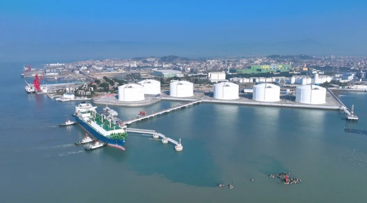 China’s gas imports up in June