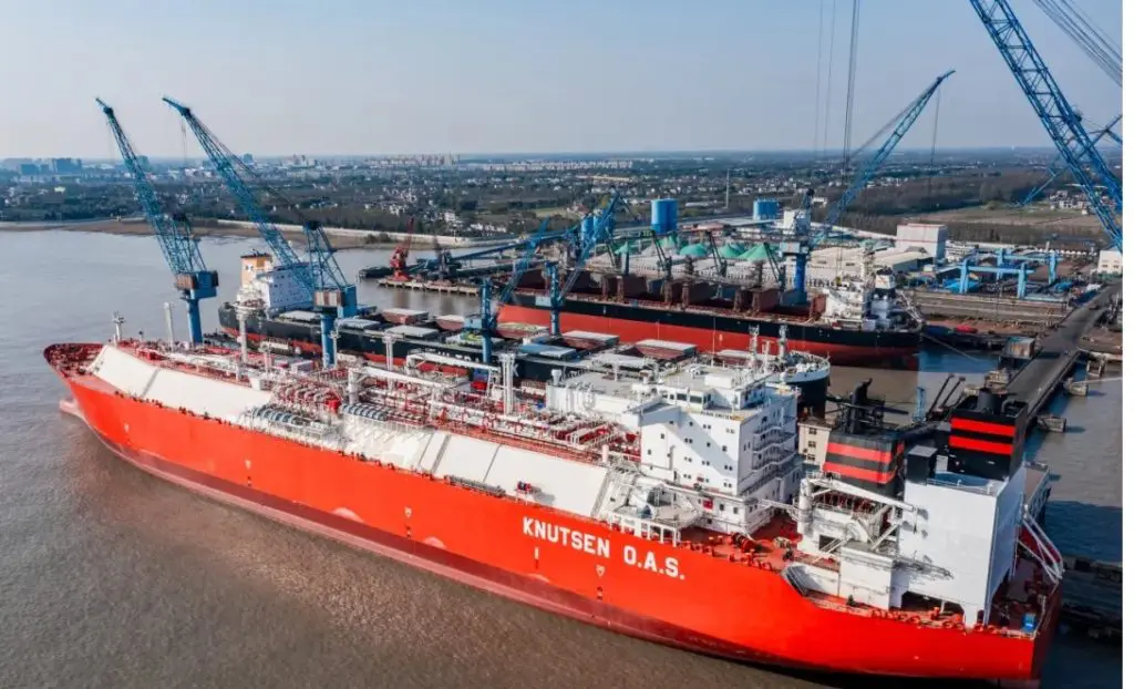 Knutsen’s LNG FSU arrives in Honduras