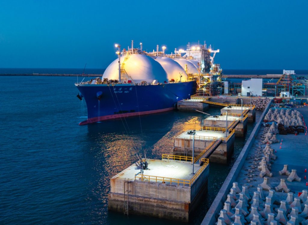 Taiwan boosts September LNG imports