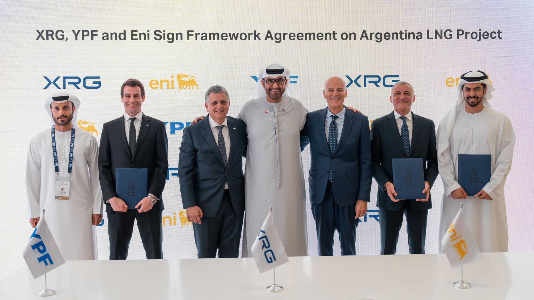 Adnoc's XRG inks non-binding Argentina LNG deal with YPF and Eni