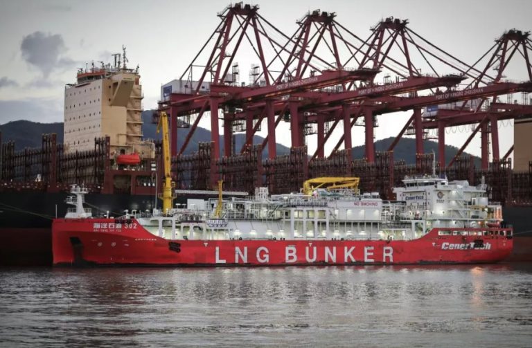 DNV says 10 LNG-powered vessels booked in November