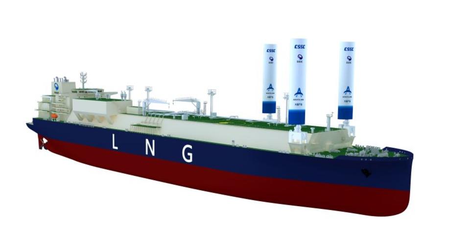 DSIC gets LR OK for wind-assisted LNG carrier