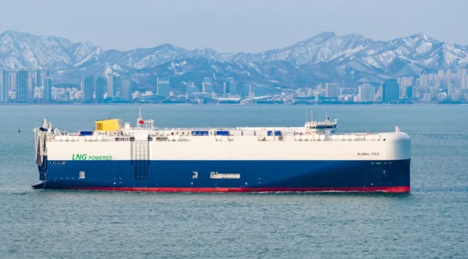 GAC’s second LNG-fueled PCTC delivered in China