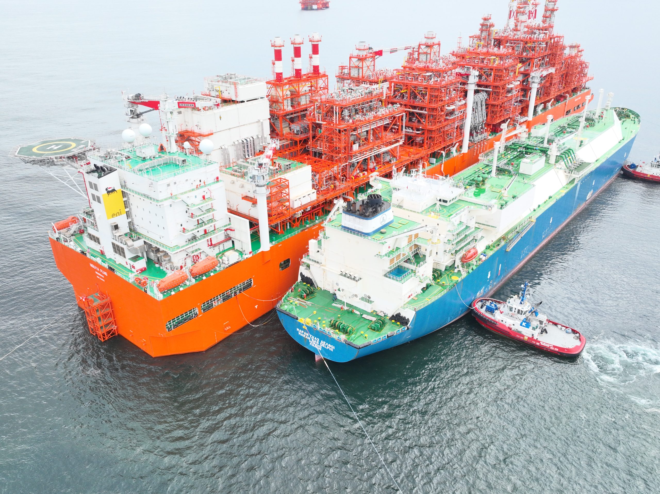 Spain set to get first LNG cargo from Eni's Nguya FLNG