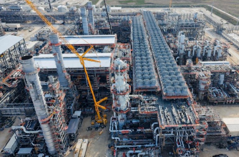 Golden Pass LNG launches first train