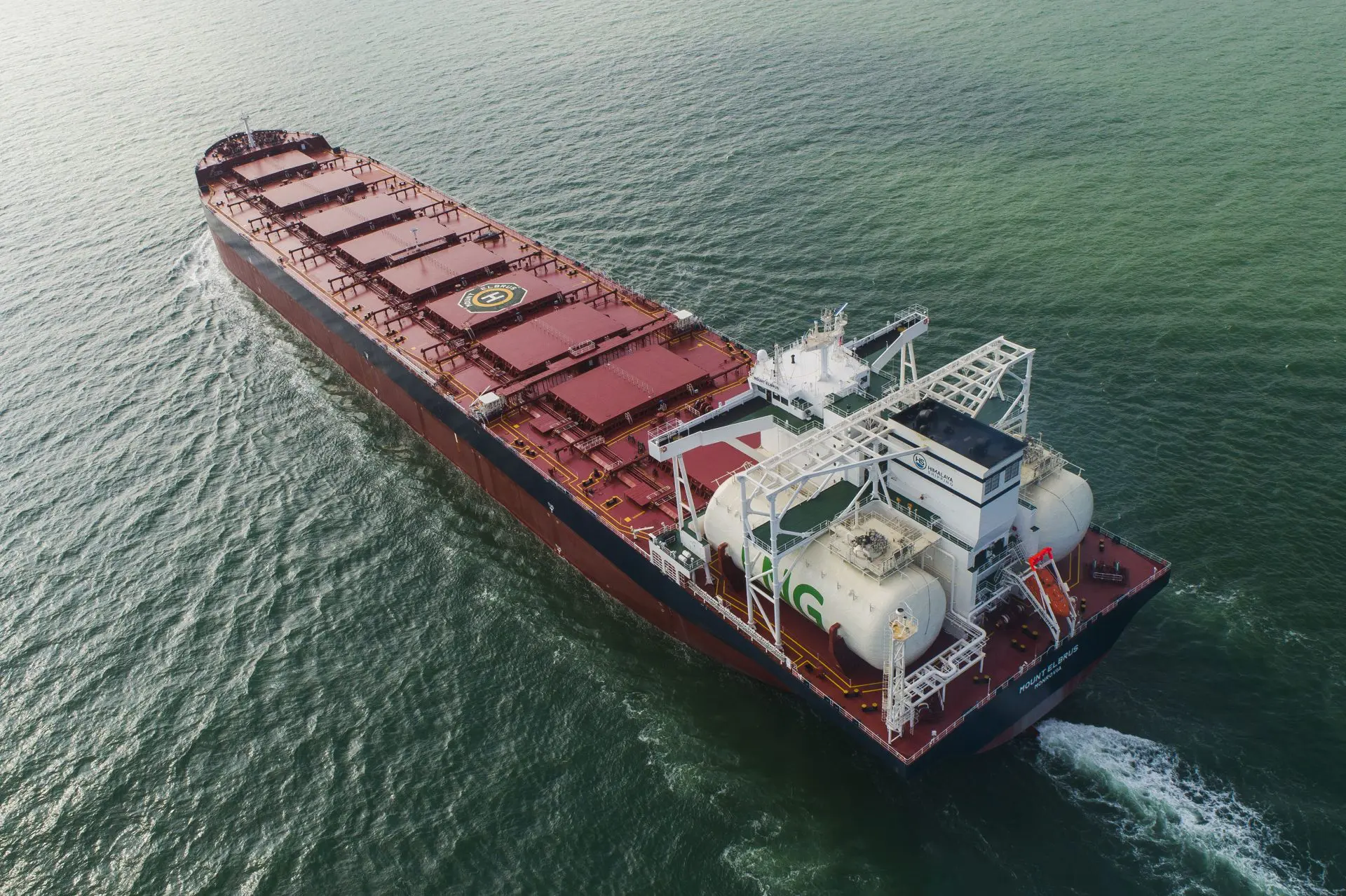 Himalaya’s LNG-fueled bulkers earned $32,400 per day in February