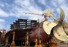 Hanwha Ocean lays keel for Singapore’s first FSRU