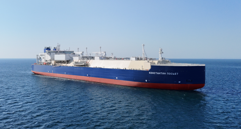 Zvezda delivers second Russian-built ice-class LNG carrier to Sovcomflot