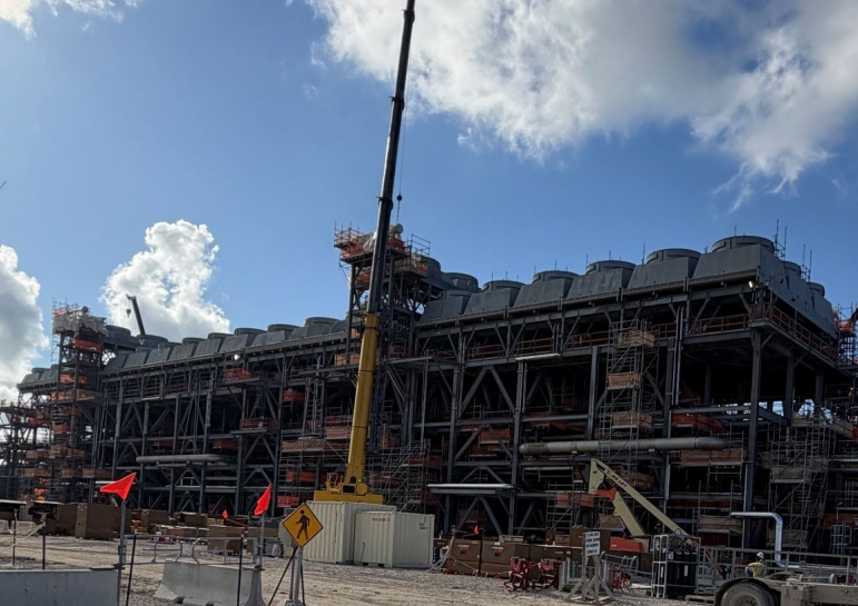 Cheniere's Corpus Christi Stage 3 project 98 percent complete